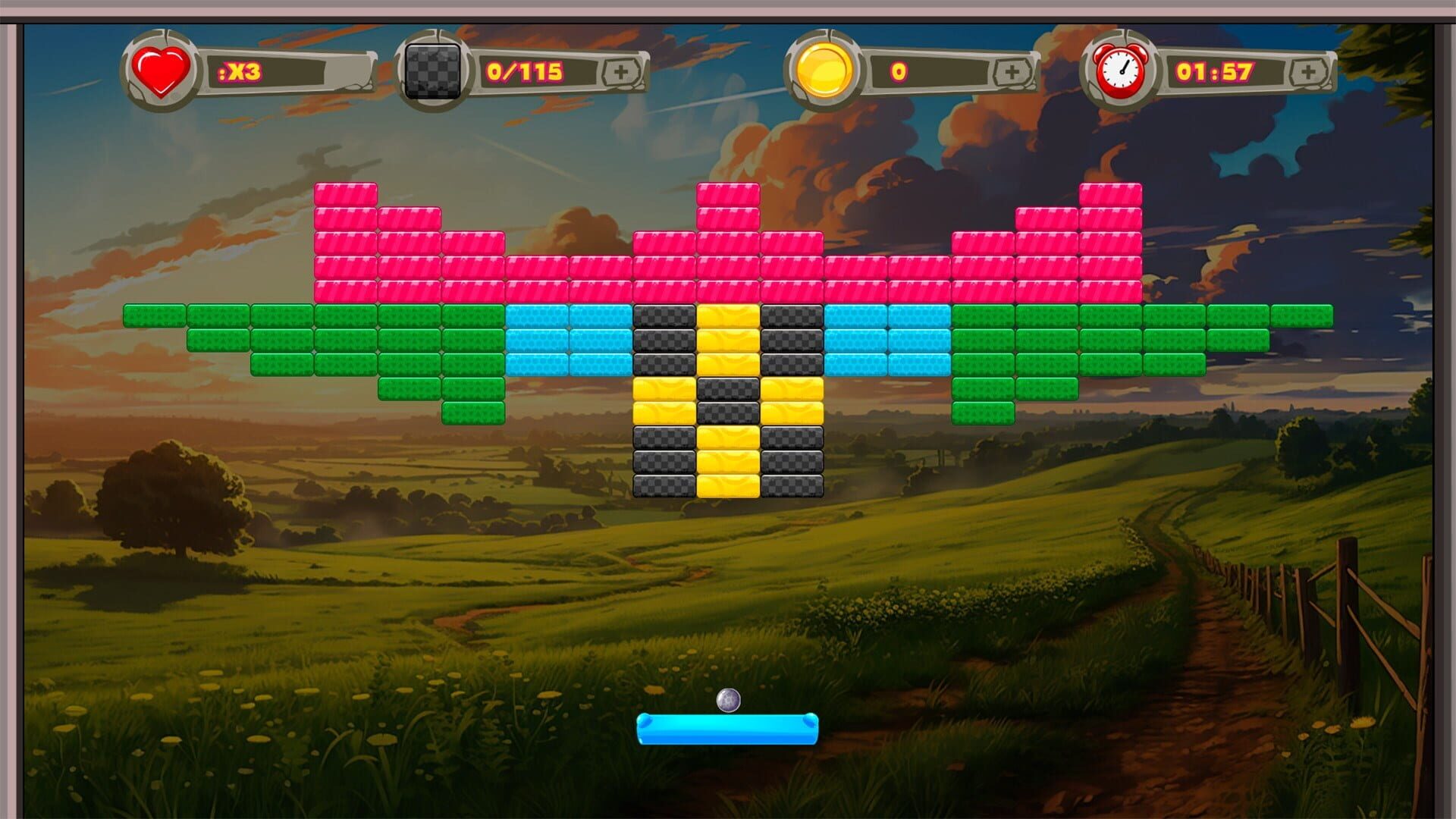 Screenshot for Breaking Bricks