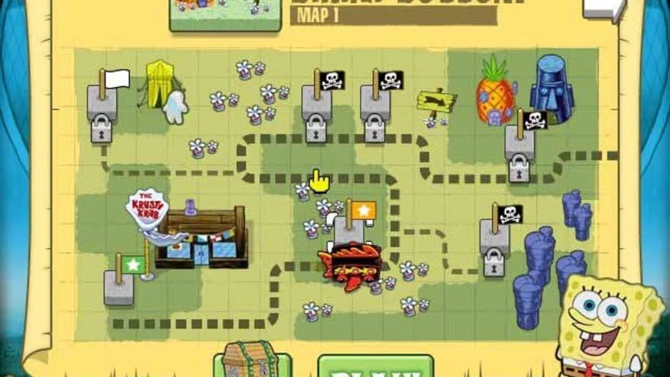 Screenshot for SpongeBob's Atlantis SquarePantis SquareOff