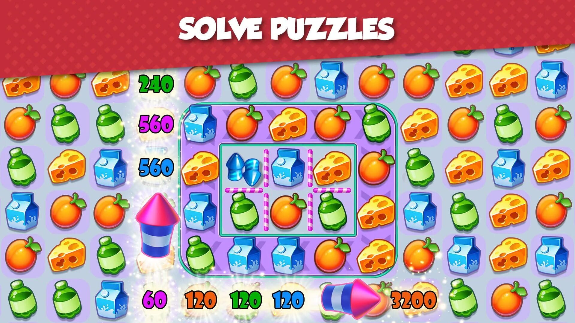 Screenshot for Supermarket Mania: Match 3