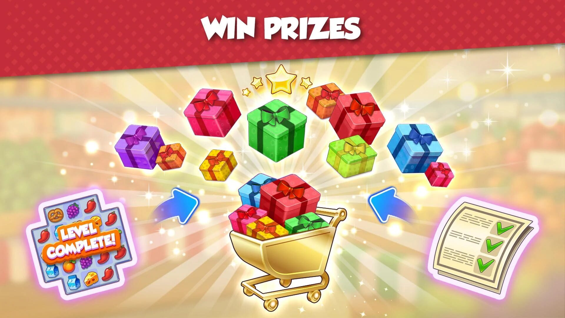 Screenshot for Supermarket Mania: Match 3