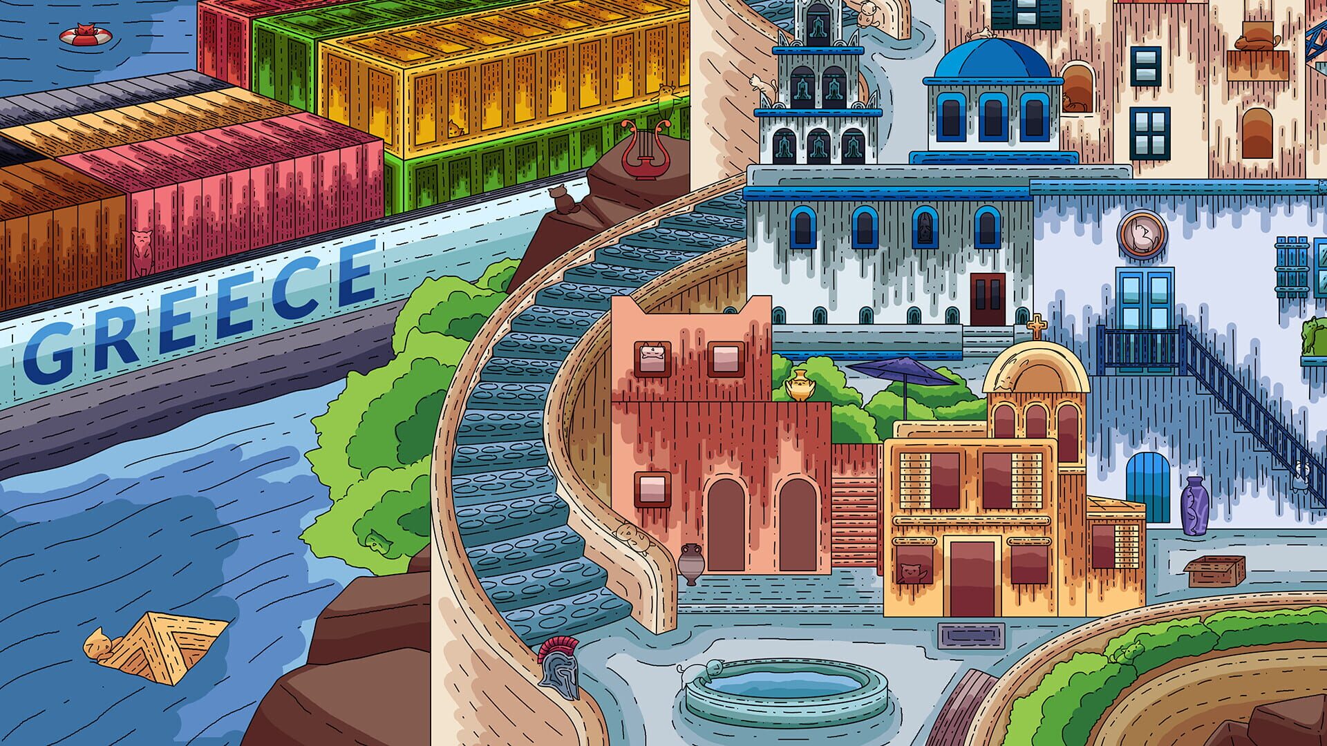 Screenshot for 100 Greece Cats