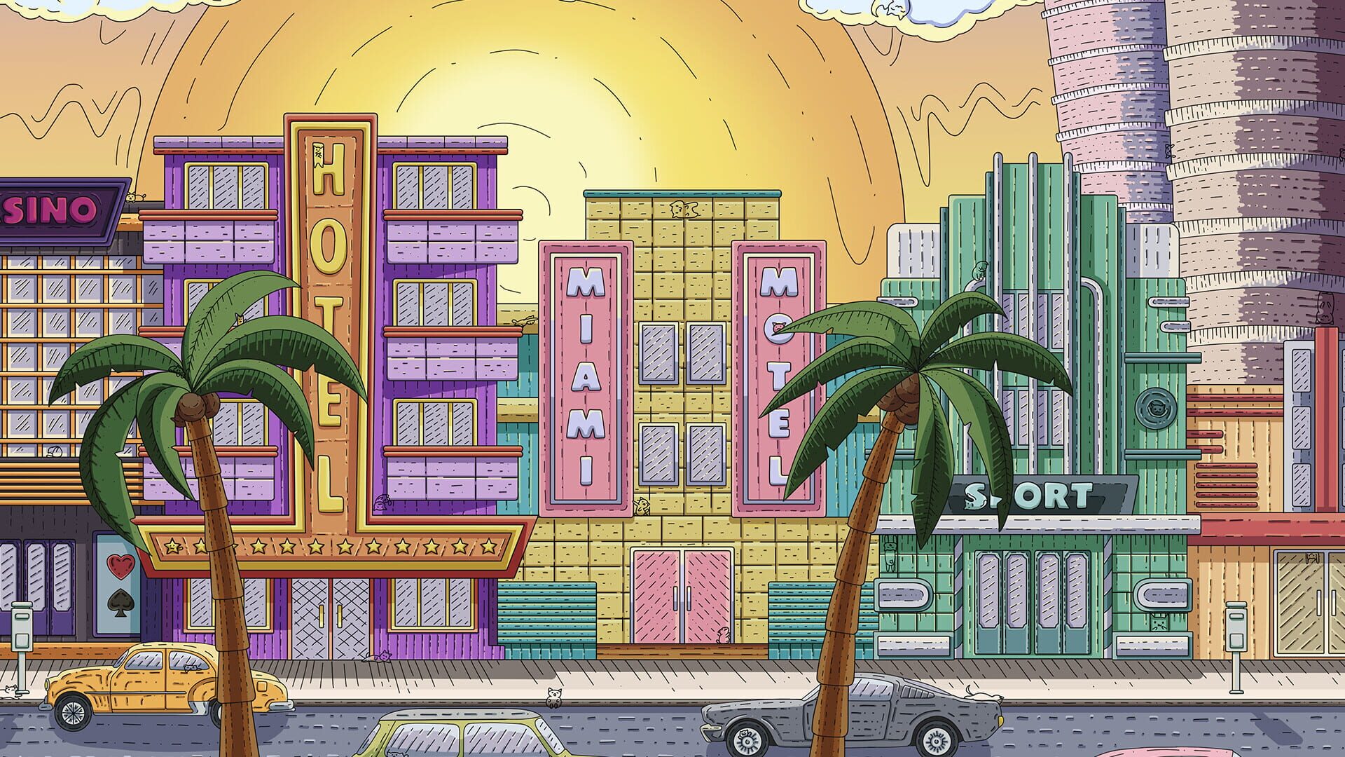 Screenshot for 100 Miami Cats