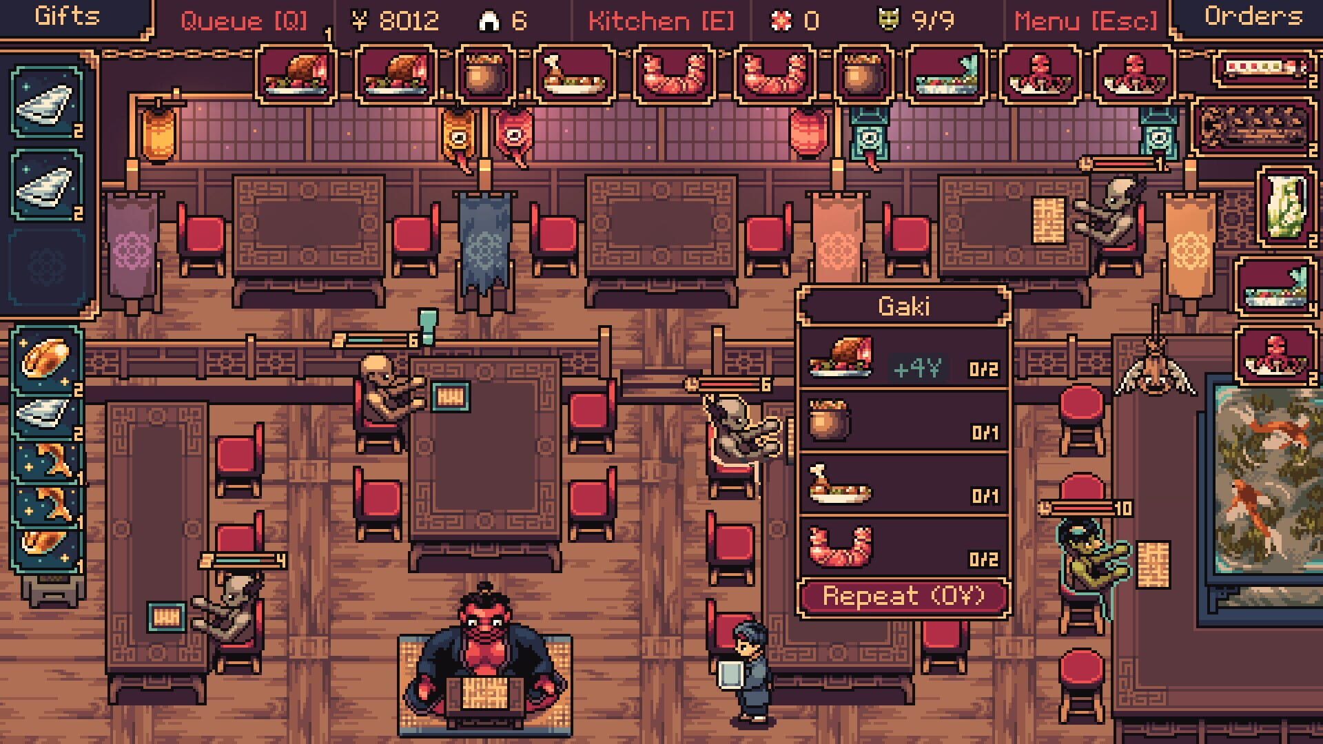 Screenshot for The Way of the Tray: Japanese Restaurant Simulator