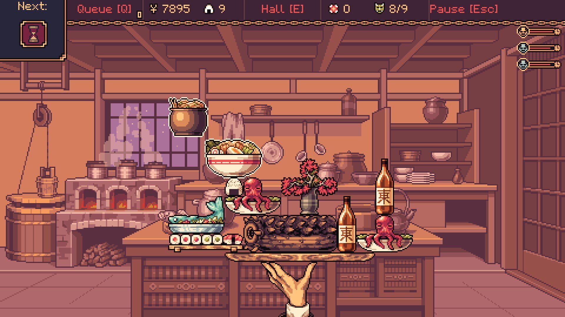 Screenshot for The Way of the Tray: Japanese Restaurant Simulator