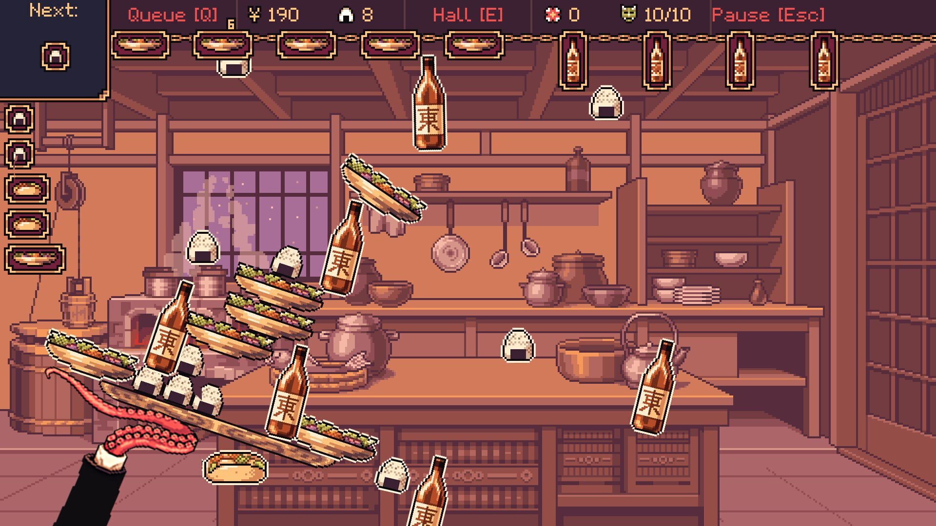Screenshot for The Way of the Tray: Japanese Restaurant Simulator