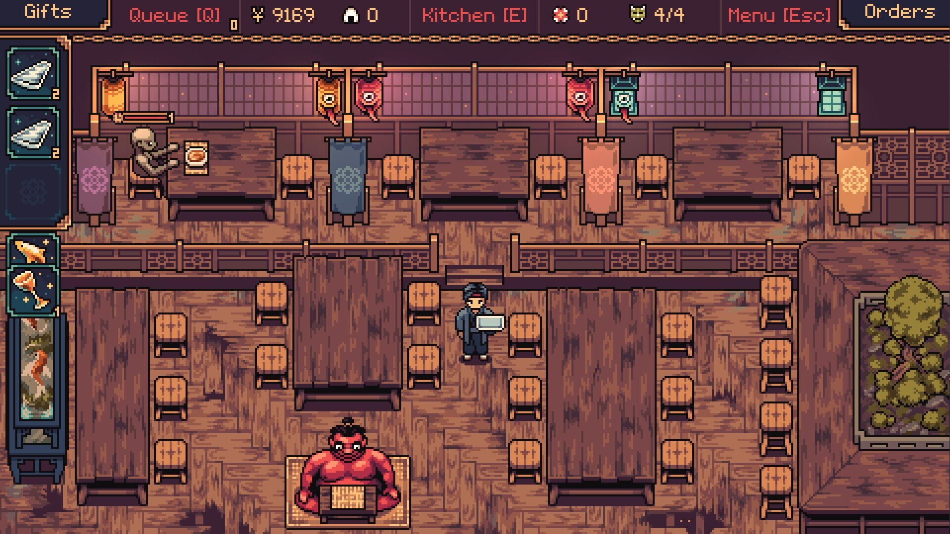 Screenshot for The Way of the Tray: Japanese Restaurant Simulator