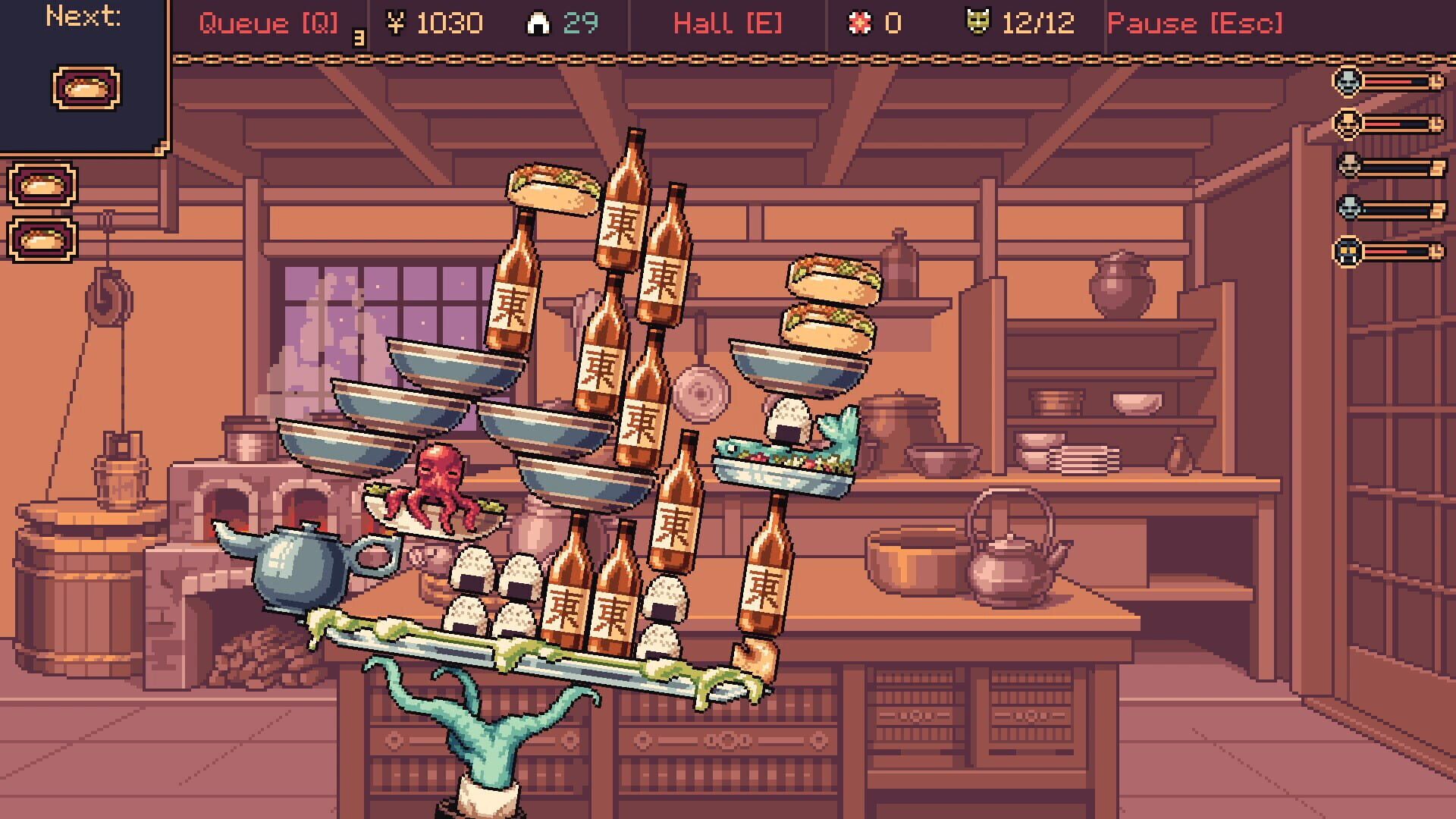 Screenshot for The Way of the Tray: Japanese Restaurant Simulator