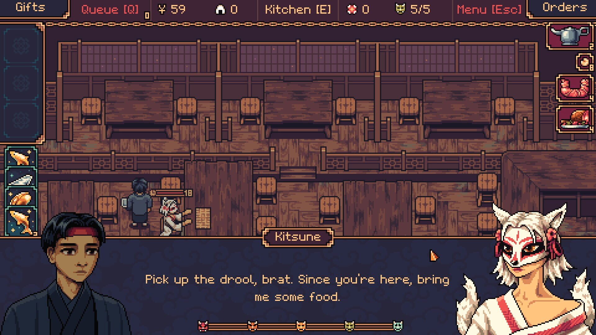 Screenshot for The Way of the Tray: Japanese Restaurant Simulator