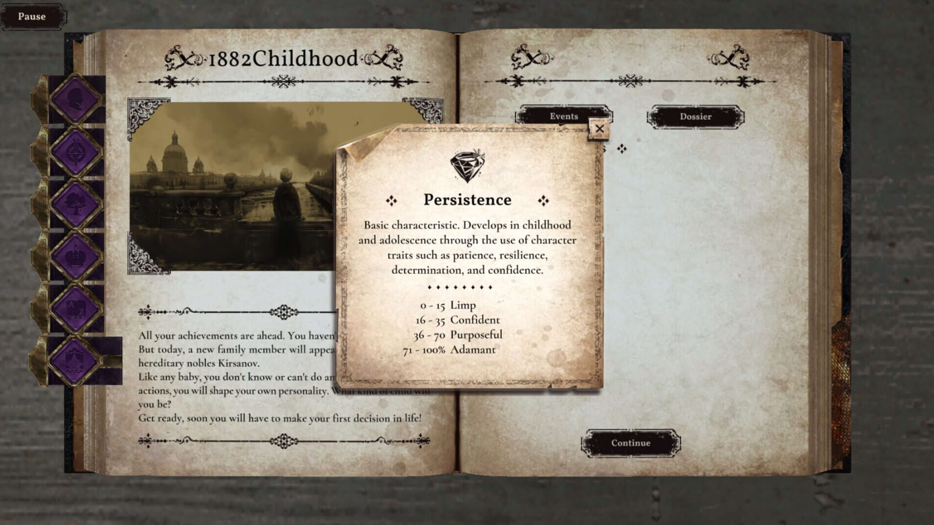 Screenshot for Decadent Heir
