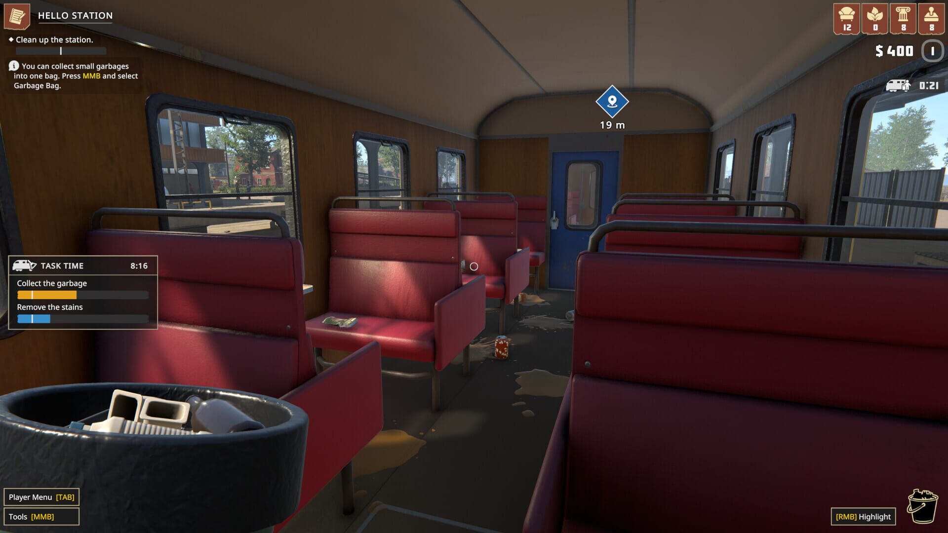 Screenshot for Train Station Project