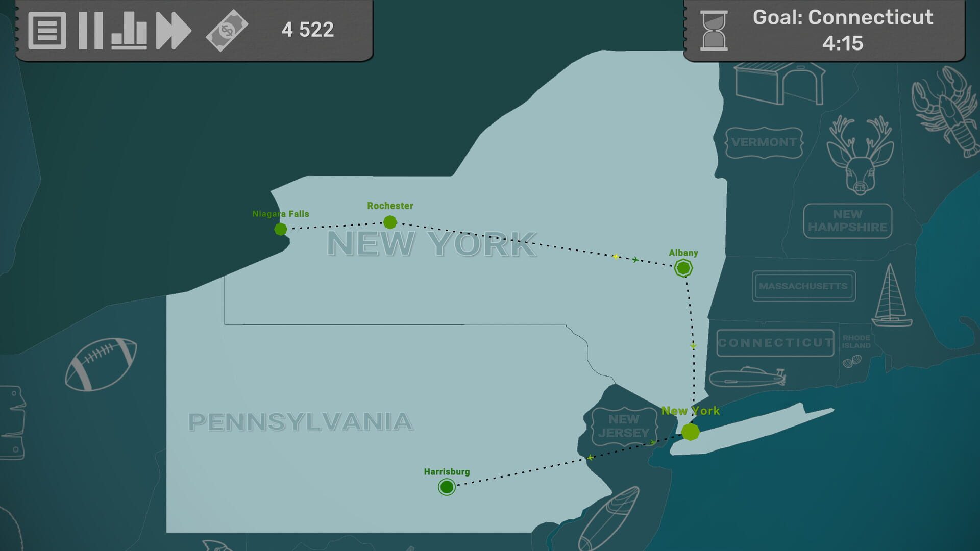 Screenshot for Fly Corp: American Dream