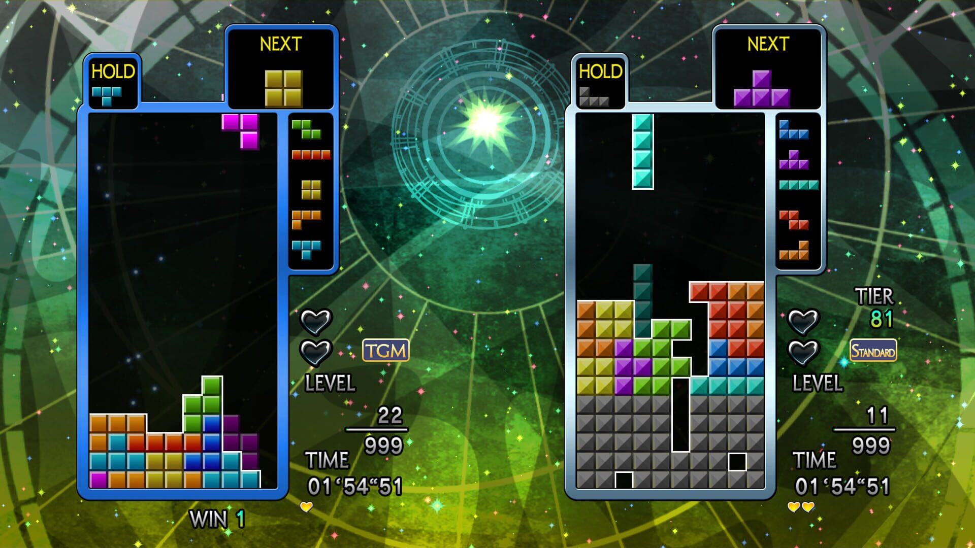 Screenshot for Tetris: The Grand Master 4 - Absolute Eye