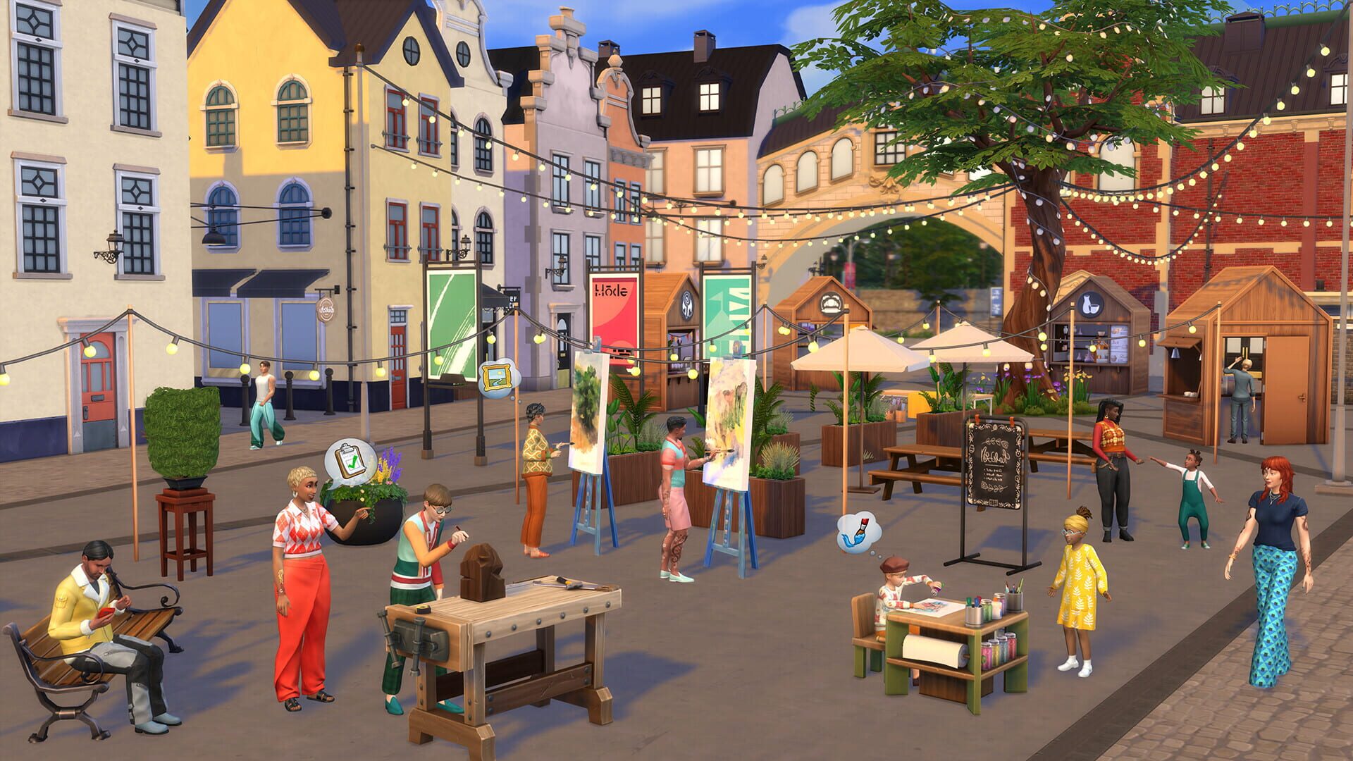 Screenshot for The Sims 4: Businesses & Hobbies