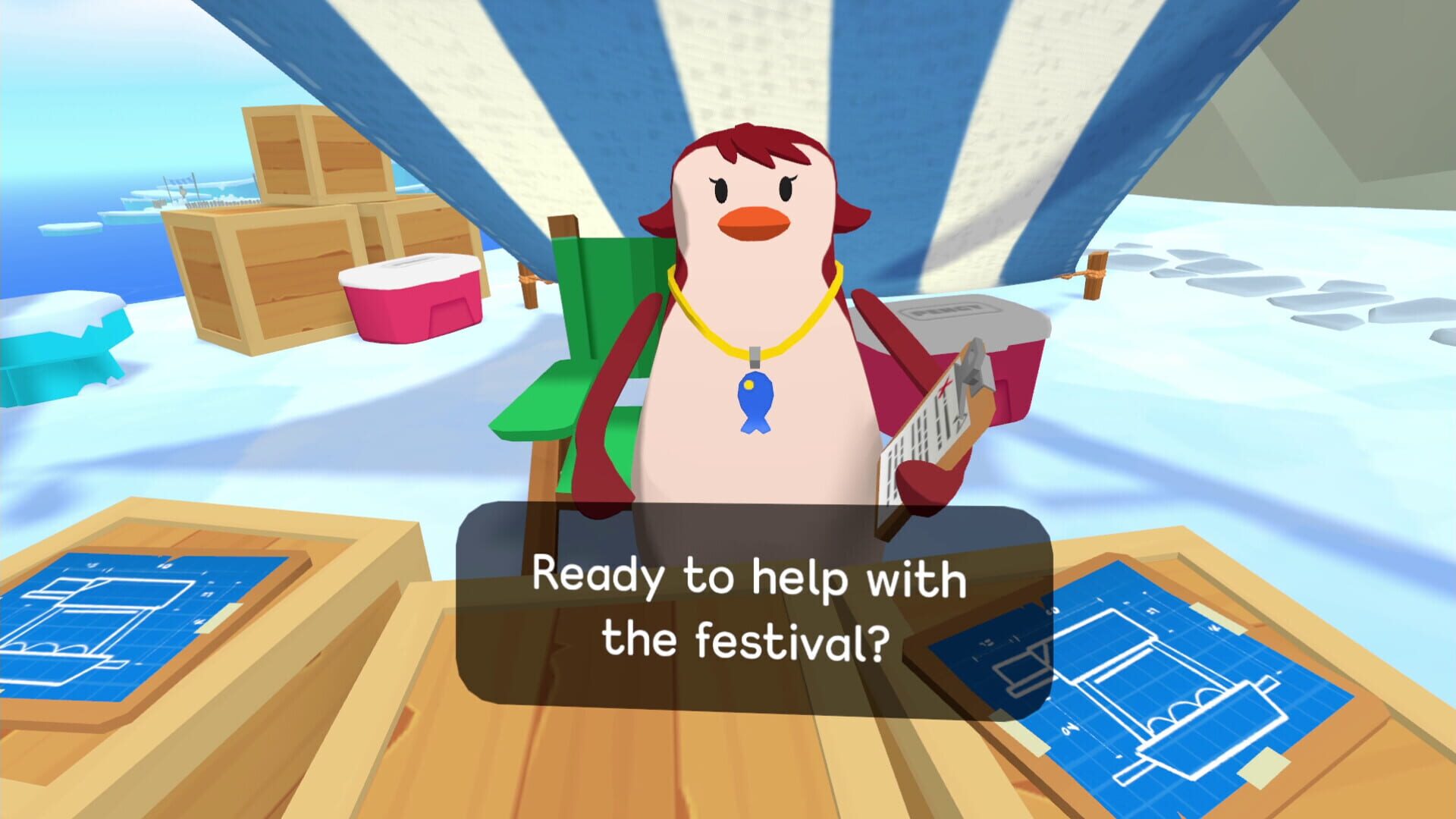 Screenshot for Penguin Festival