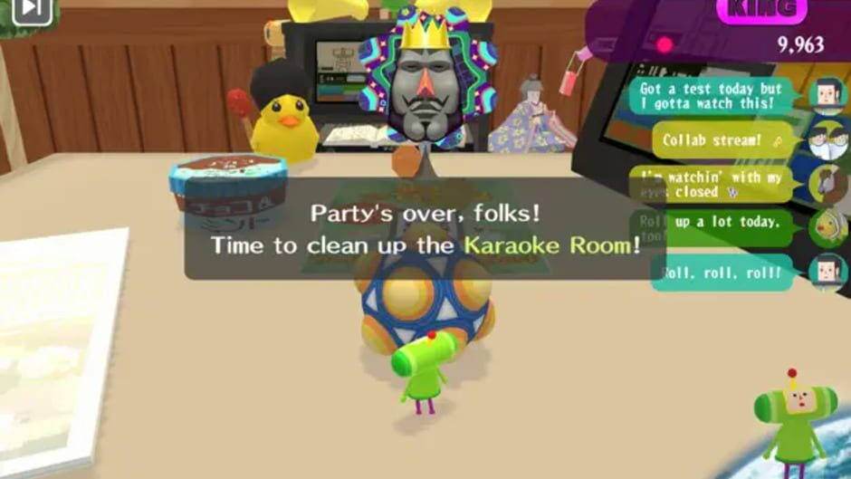 Screenshot for Katamari Damacy Rolling Live