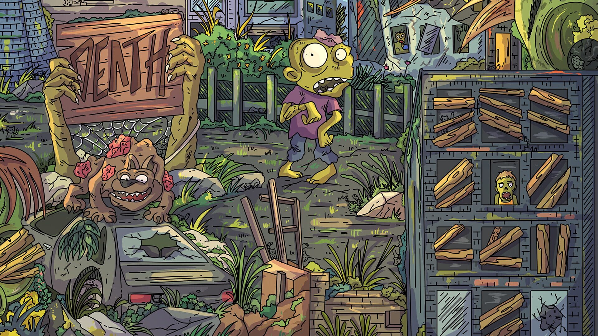 Screenshot for 100 Zombie Cats