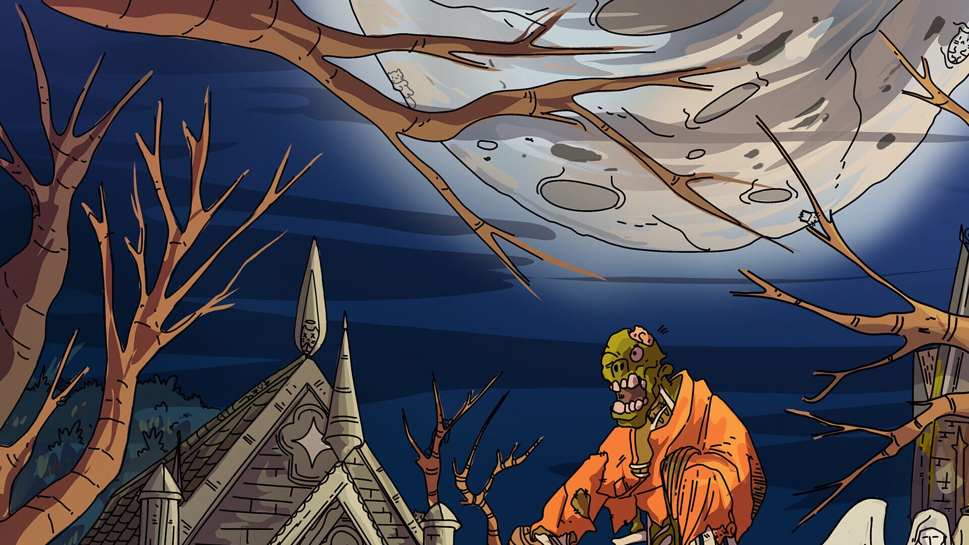 Screenshot for 100 Zombie Cats