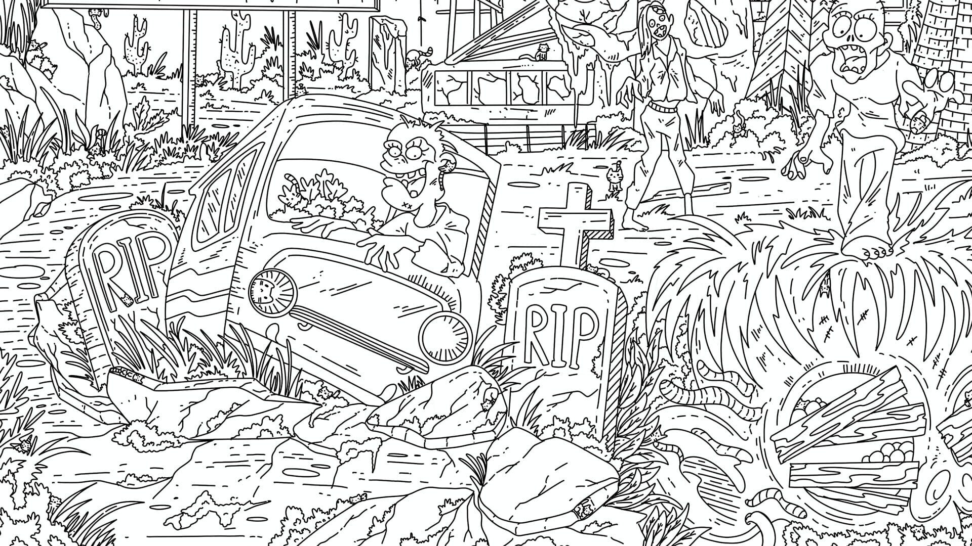 Screenshot for 100 Zombie Cats
