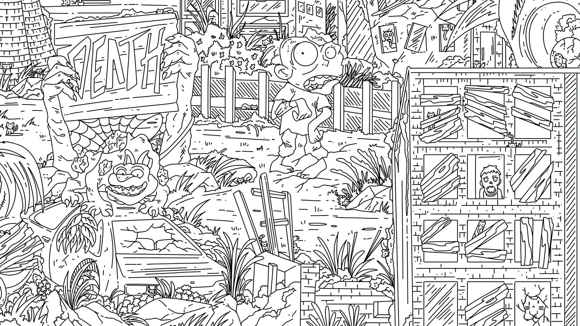 Screenshot for 100 Zombie Cats