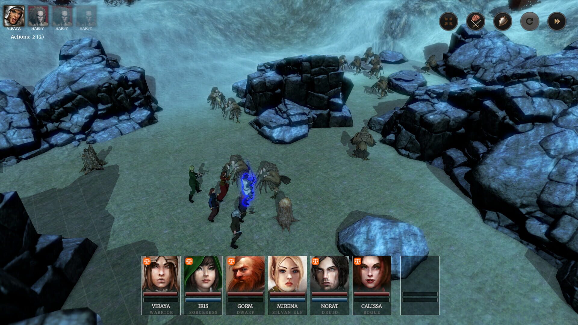 Screenshot for Realms of Arkania: Star Trail