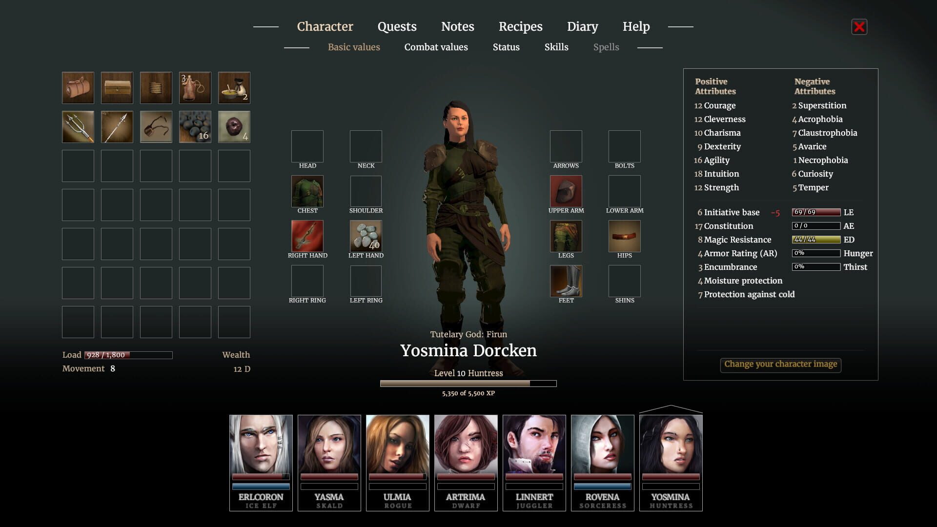 Screenshot for Realms of Arkania: Star Trail