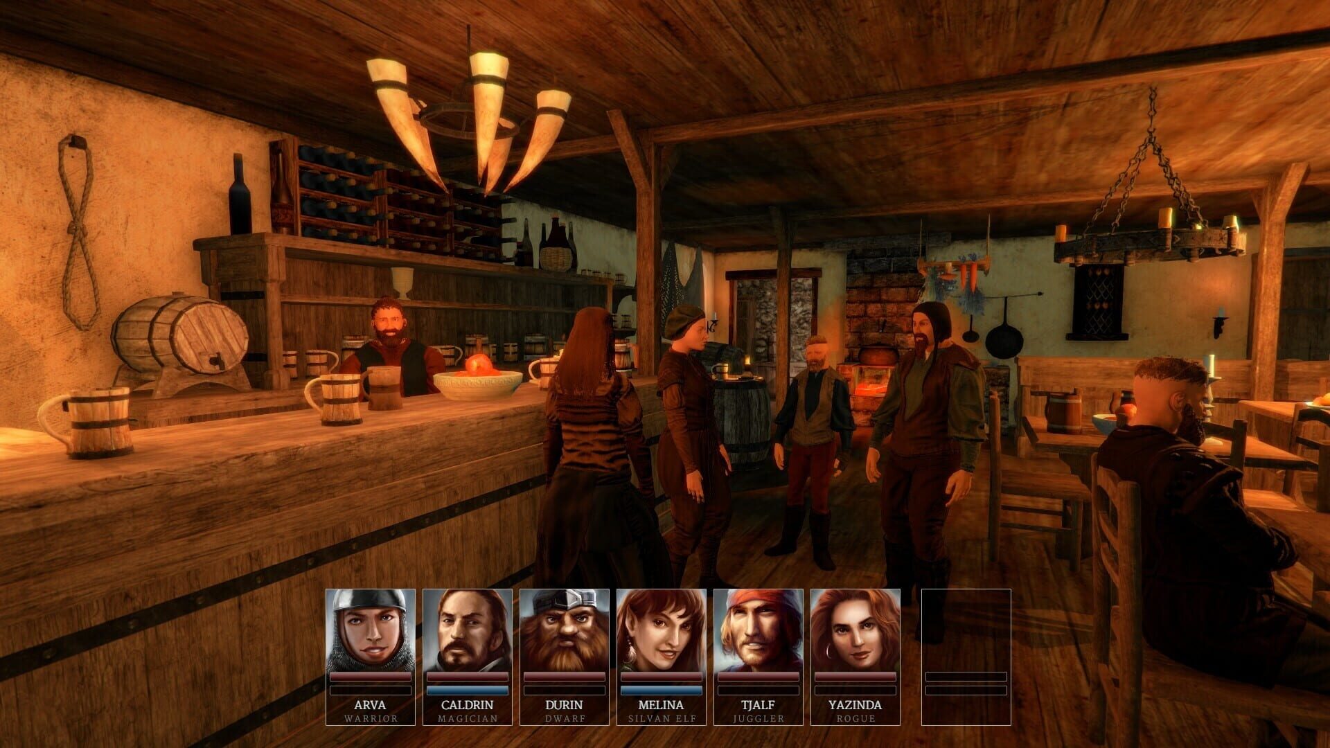 Screenshot for Realms of Arkania: Star Trail