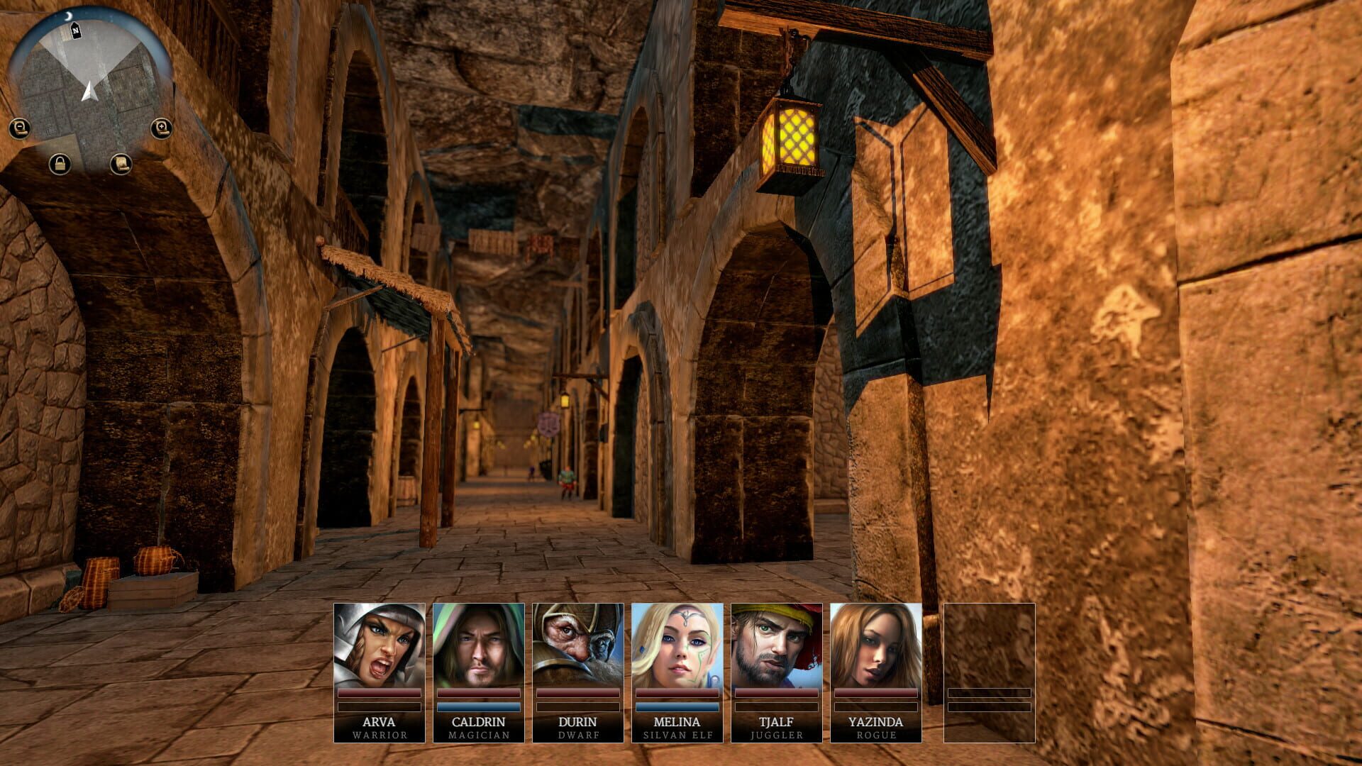 Screenshot for Realms of Arkania: Star Trail