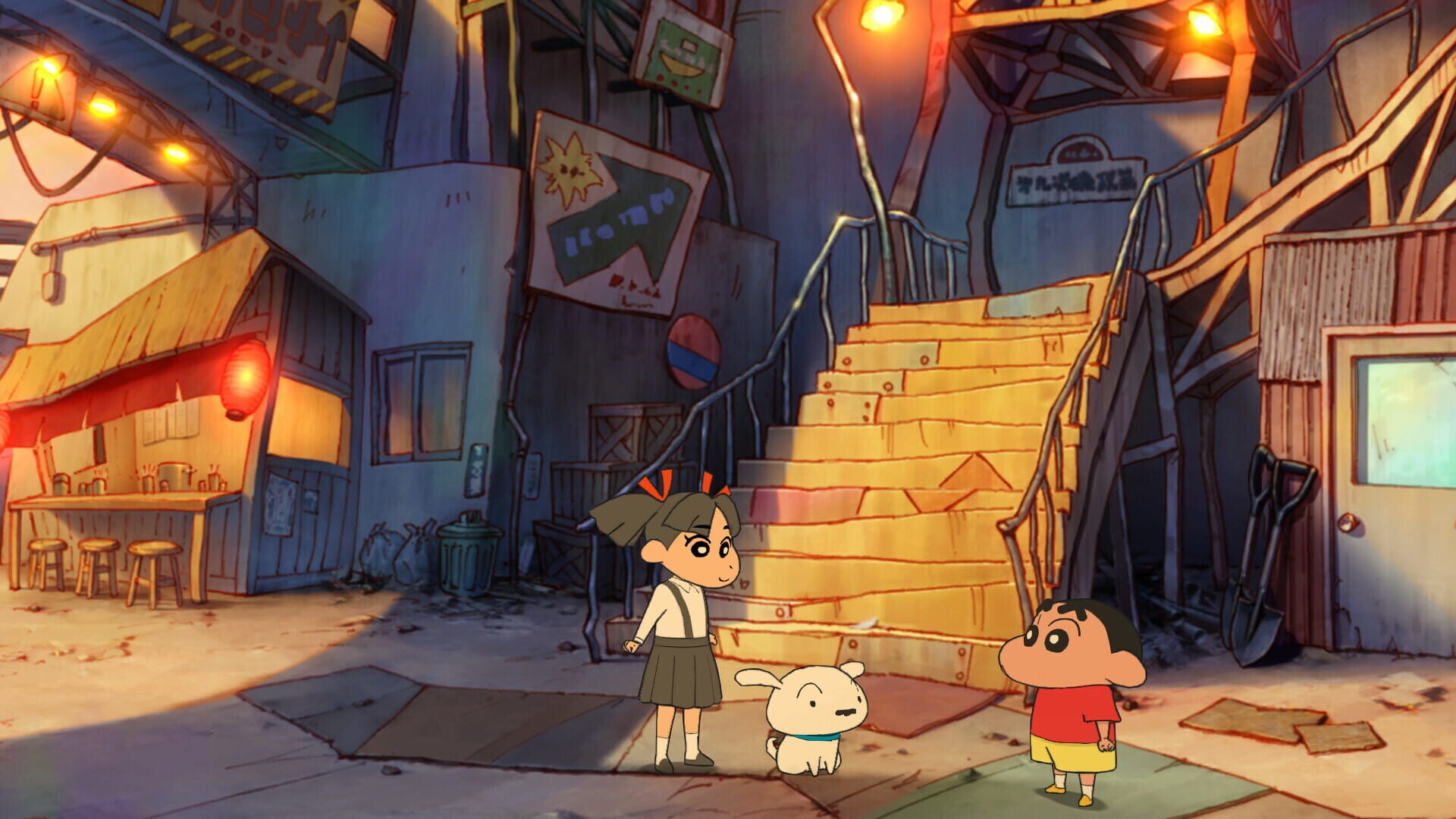 Screenshot for Shin-chan: Shiro and the Coal Town