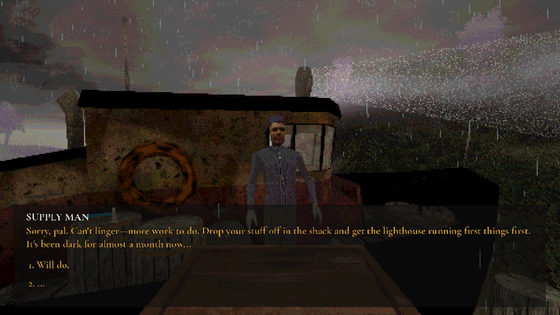 Screenshot for The Lightkeeper is Gone