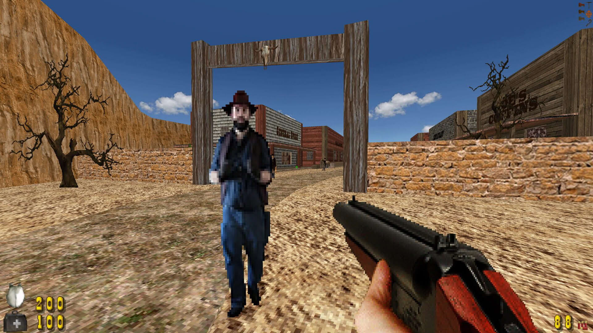 Screenshot for Wanted 3D: Dead or Alive