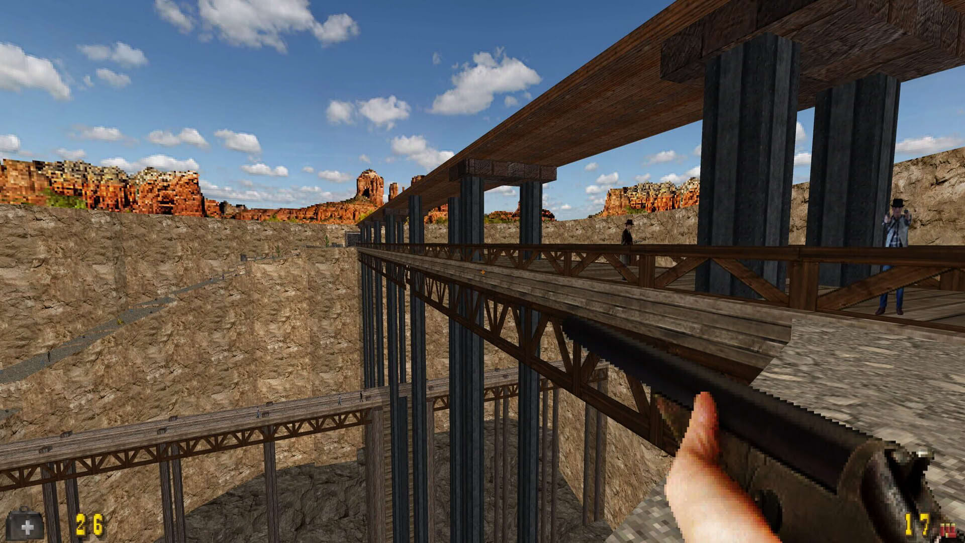 Screenshot for Wanted 3D: Dead or Alive