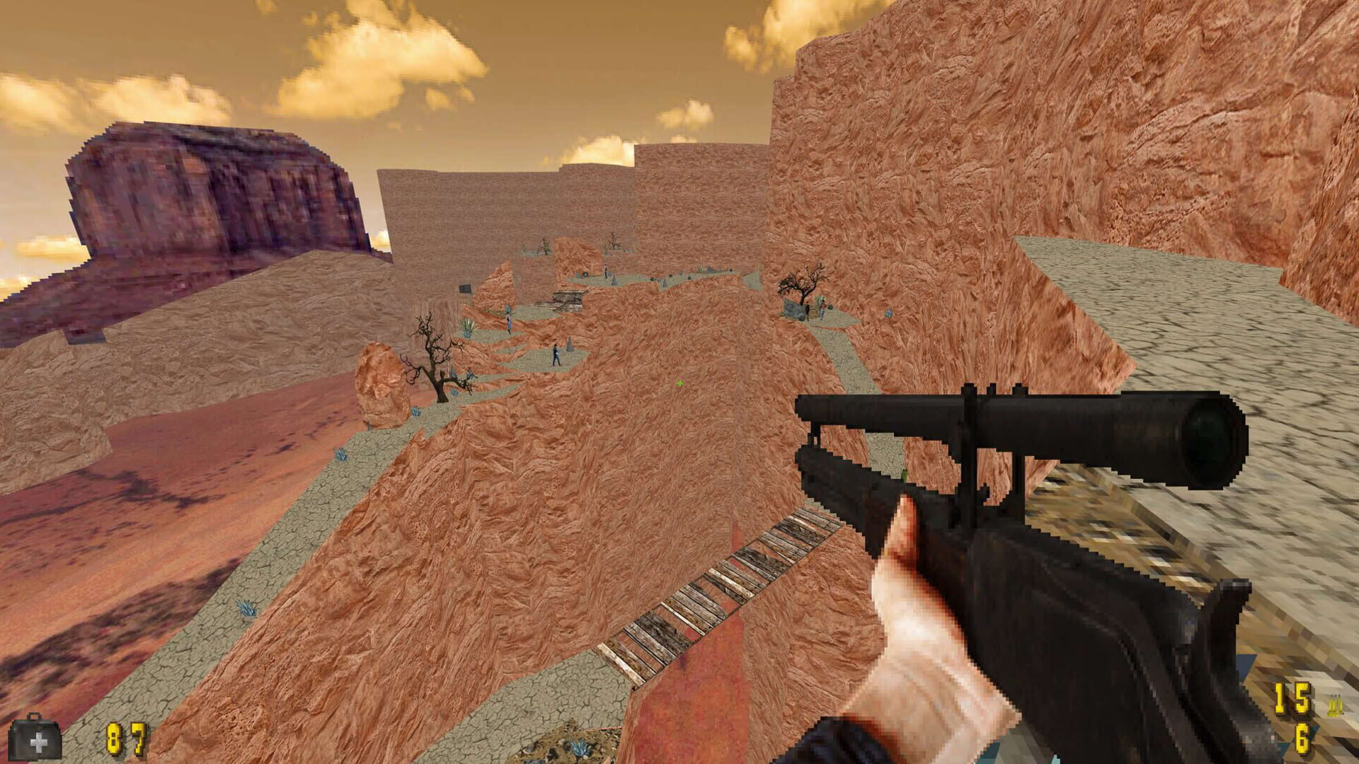 Screenshot for Wanted 3D: Dead or Alive
