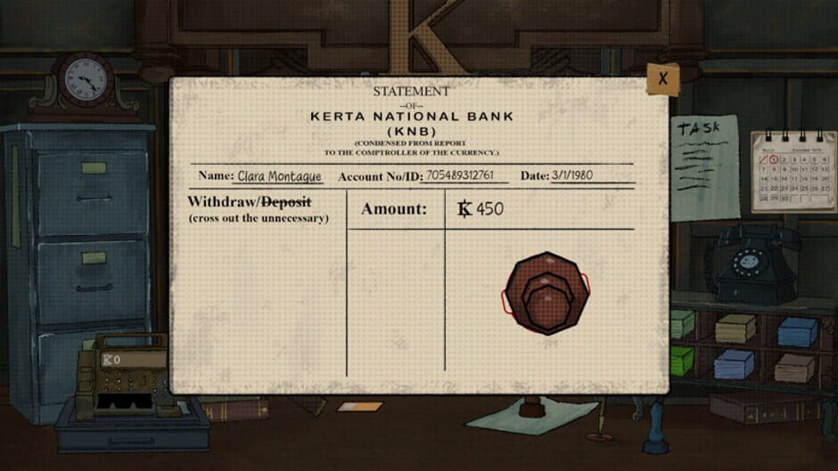 Screenshot for Teller's Duty