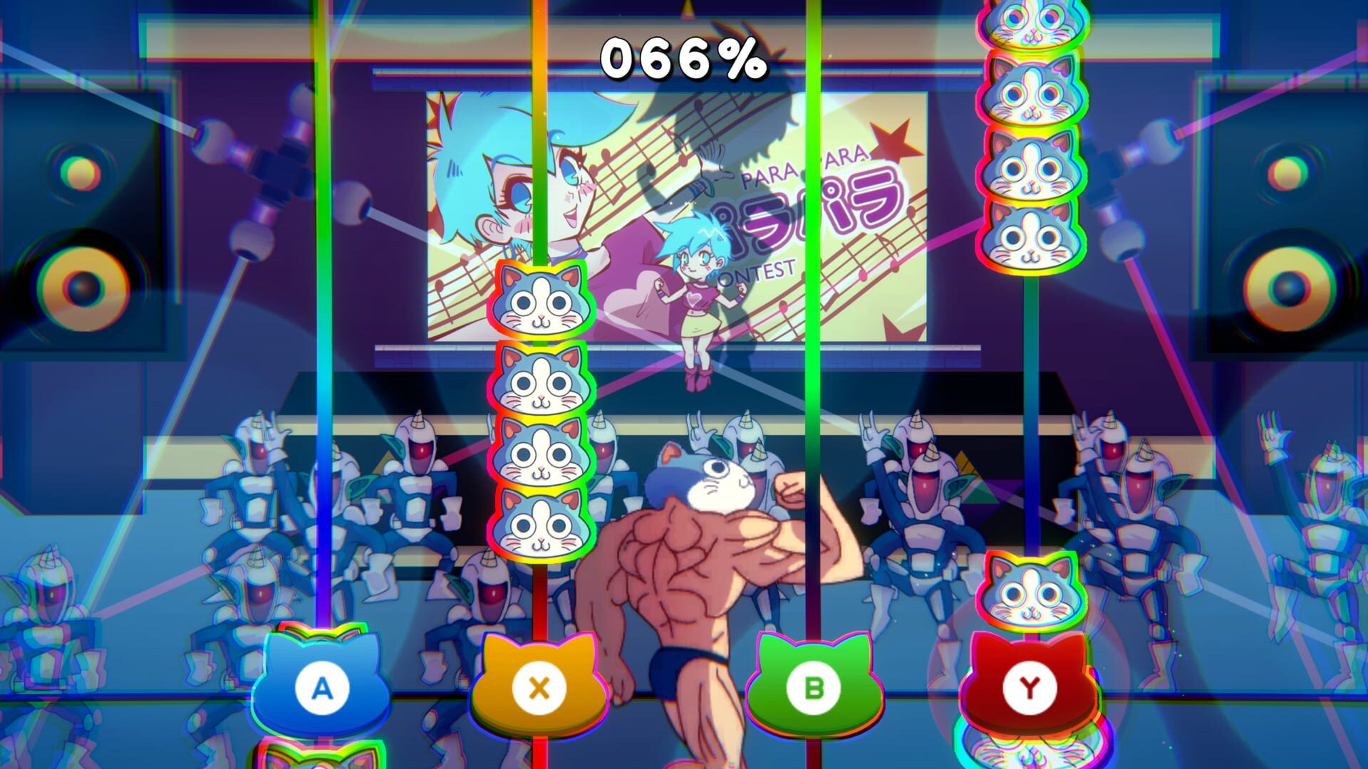 Screenshot for KinnikuNeko: Super Muscle Cat