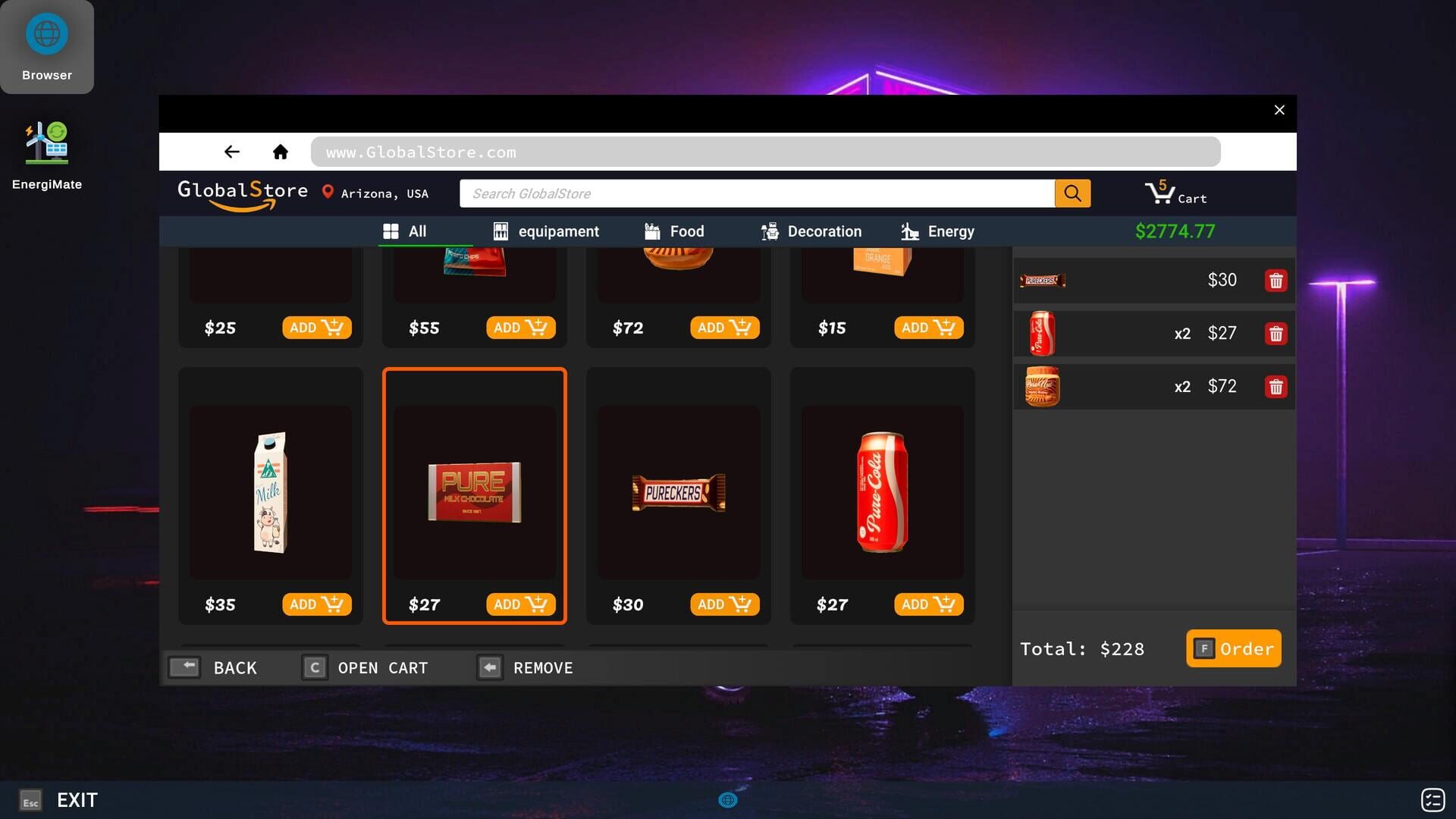 Screenshot for Fuel Station Simulator