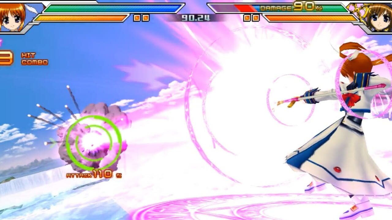 Screenshot for Magical Girl Lyrical Nanoha A's Portable: The Gears of Destiny