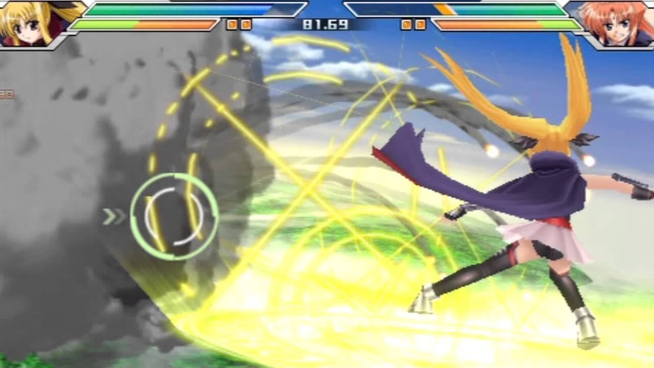 Screenshot for Magical Girl Lyrical Nanoha A's Portable: The Gears of Destiny