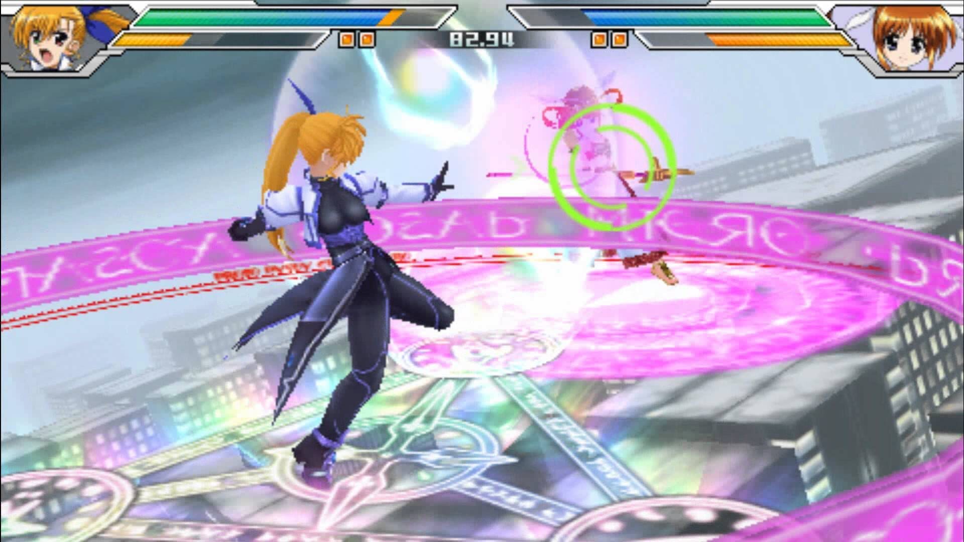 Screenshot for Magical Girl Lyrical Nanoha A's Portable: The Gears of Destiny