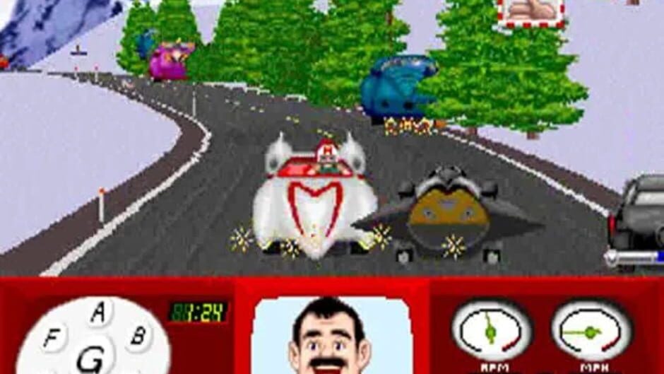 Screenshot for Speed Racer in the Challenge of Racer X
