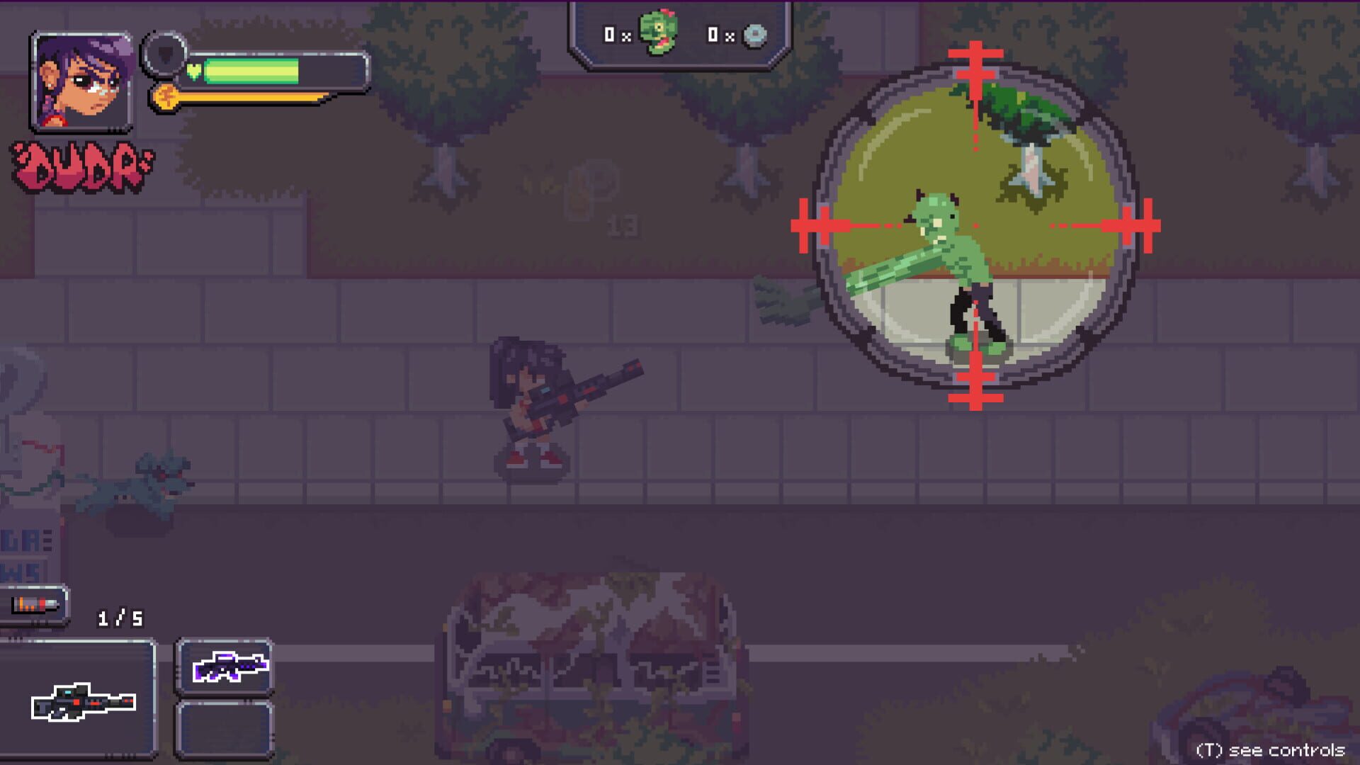 Screenshot for Ghetto Zombies: Graffiti Squad