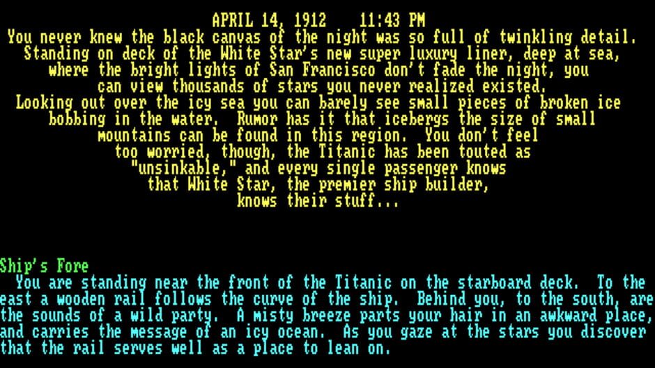 Screenshot for Beyond the Titanic