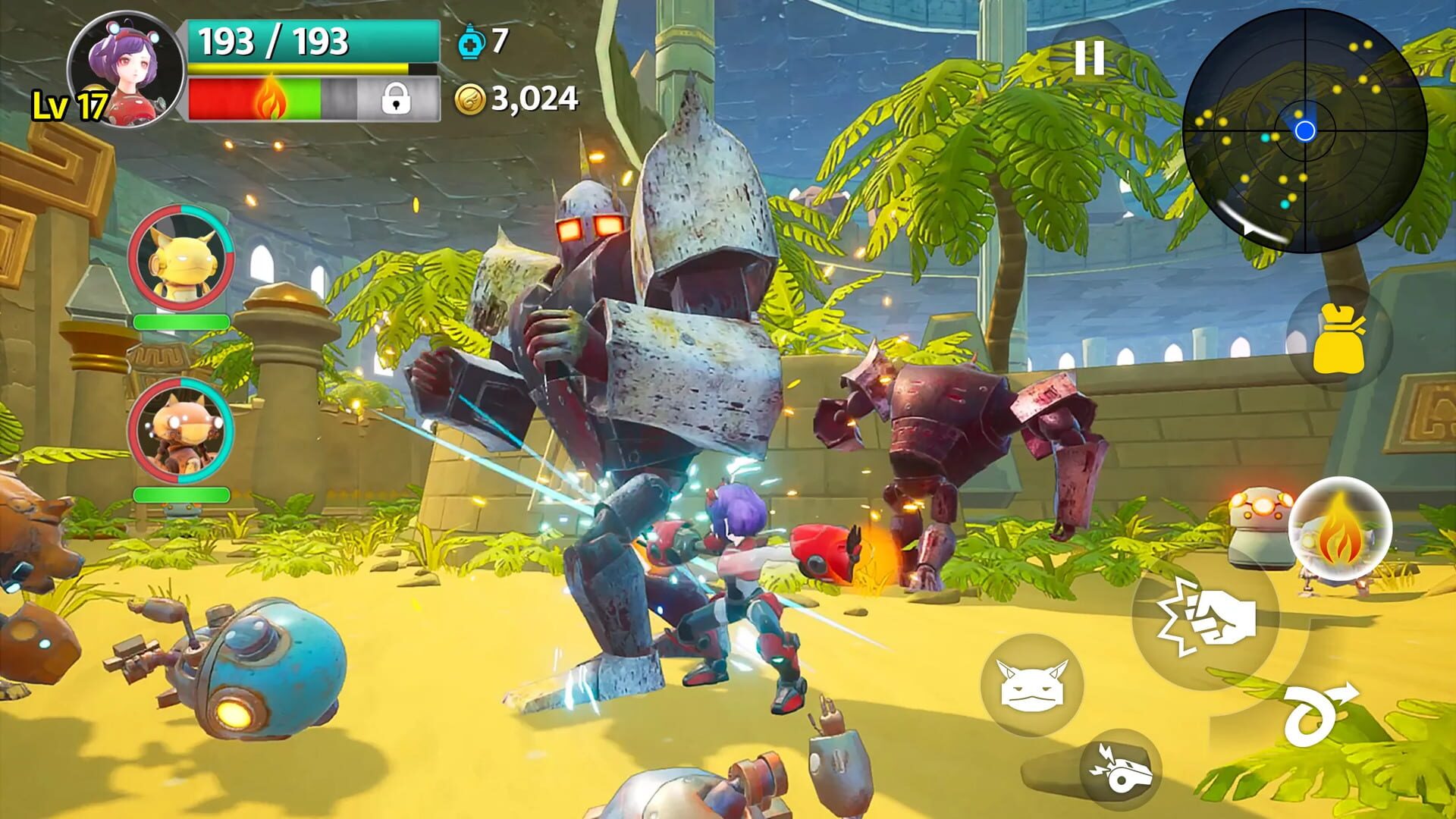 Screenshot for Steel Paws