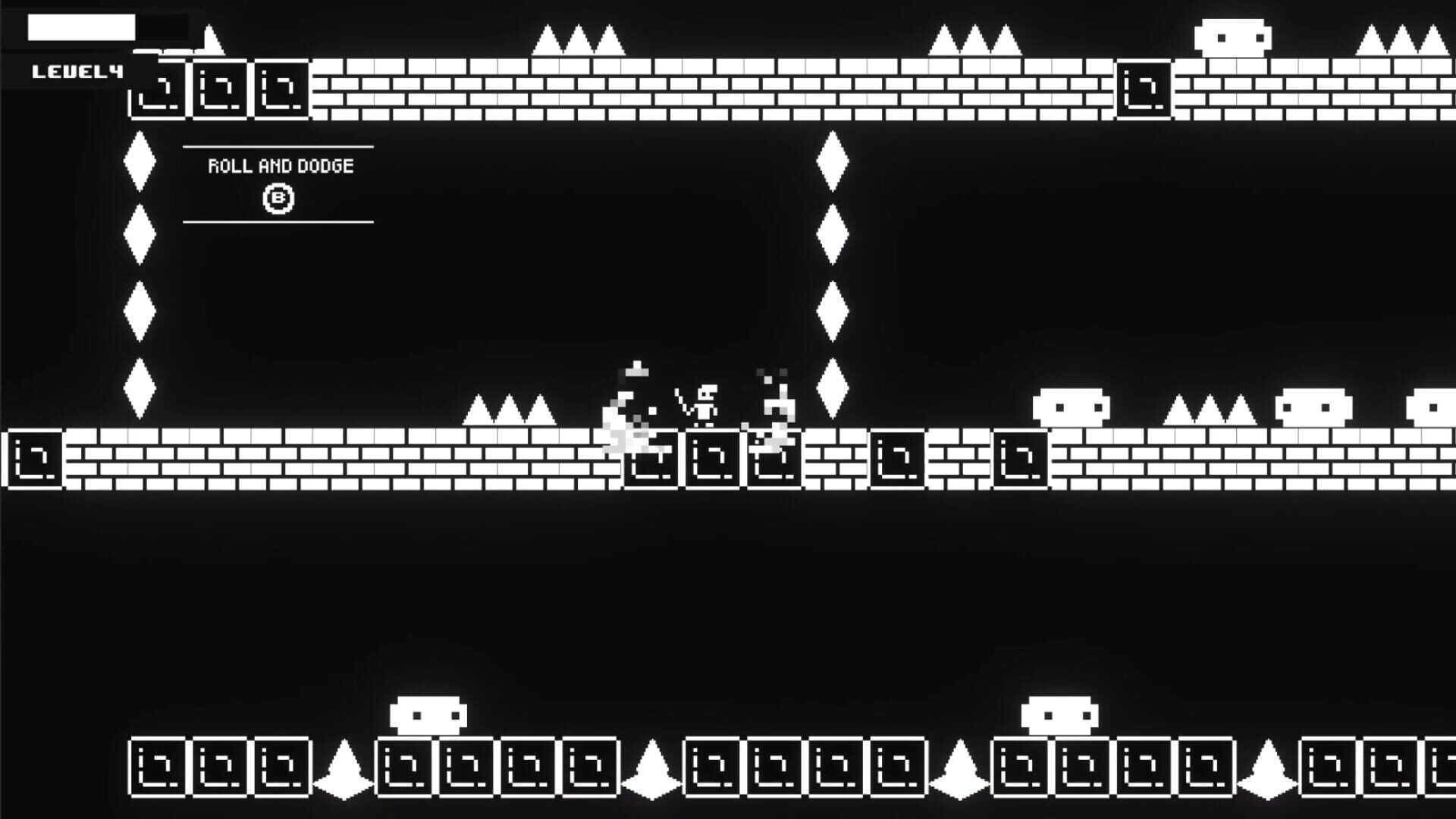 Screenshot for 1-Bit Dungeon