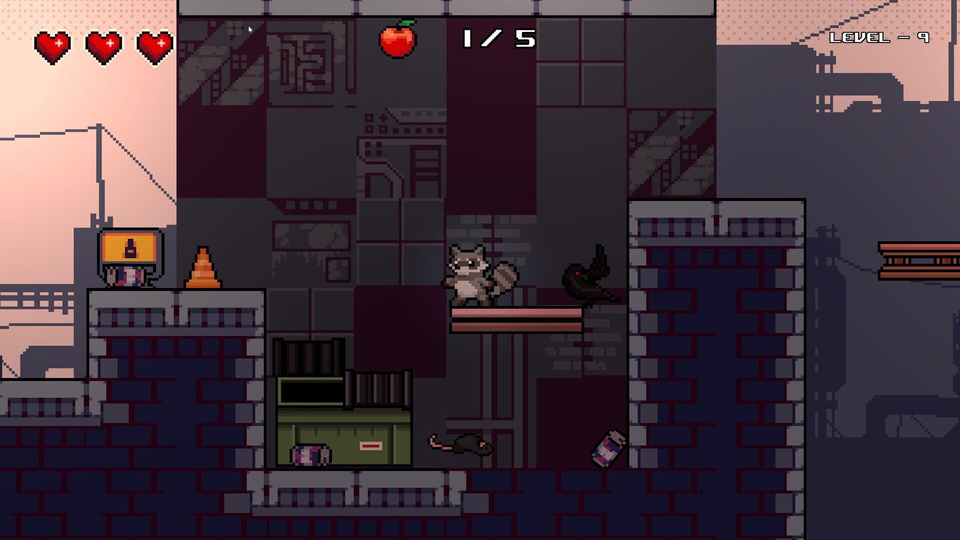 Screenshot for Raccoon is Hungry