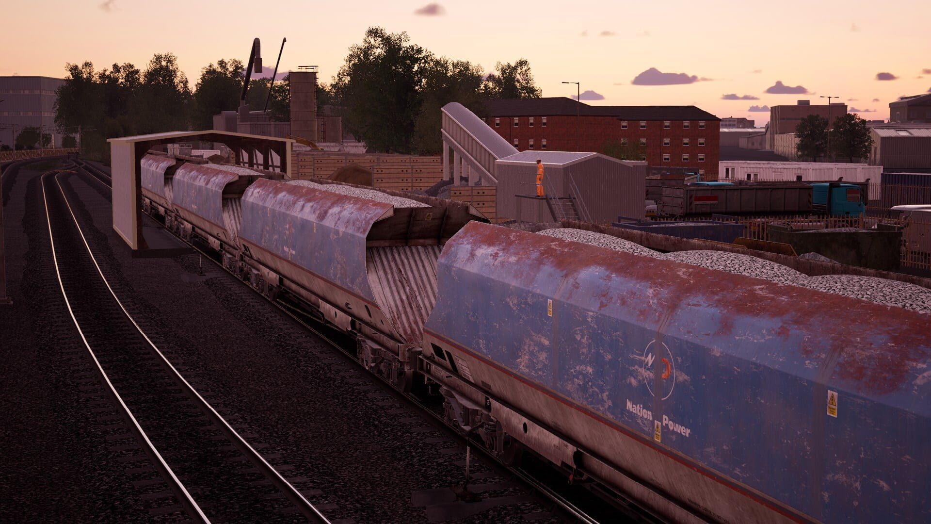 Screenshot for Train Sim World 5: HKA Bogie Hopper Wagon Pack