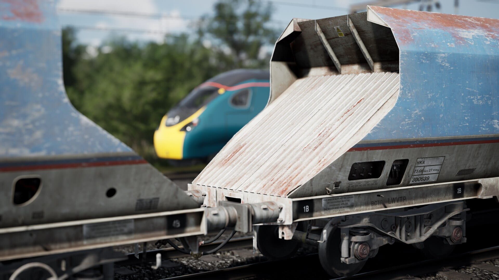 Screenshot for Train Sim World 5: HKA Bogie Hopper Wagon Pack