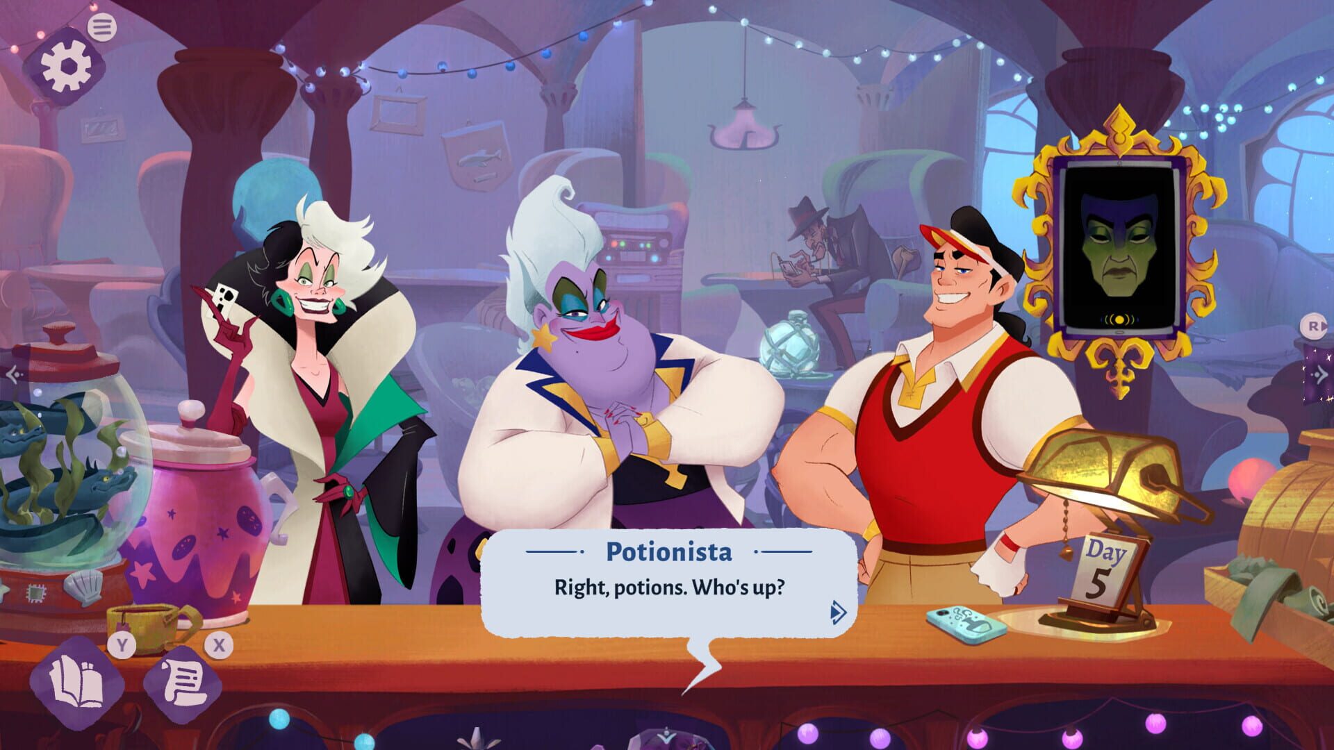 Screenshot for Disney Villains Cursed Café