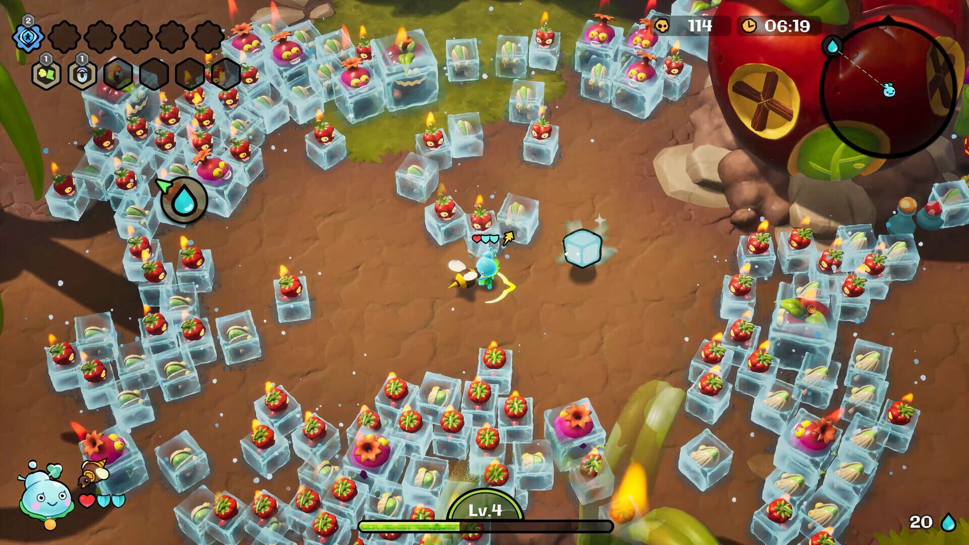 Screenshot for Funguys Swarm