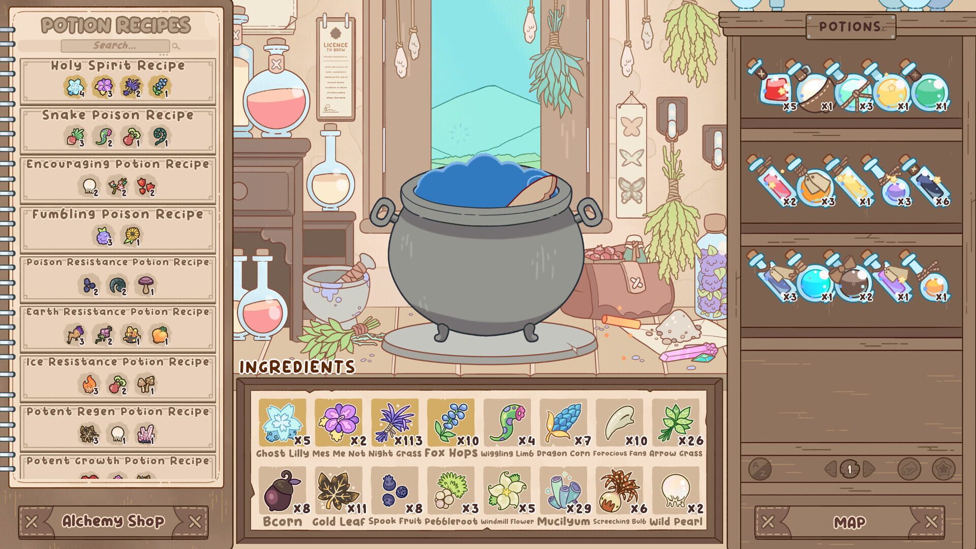 Screenshot for My Party Needs an Alchemist