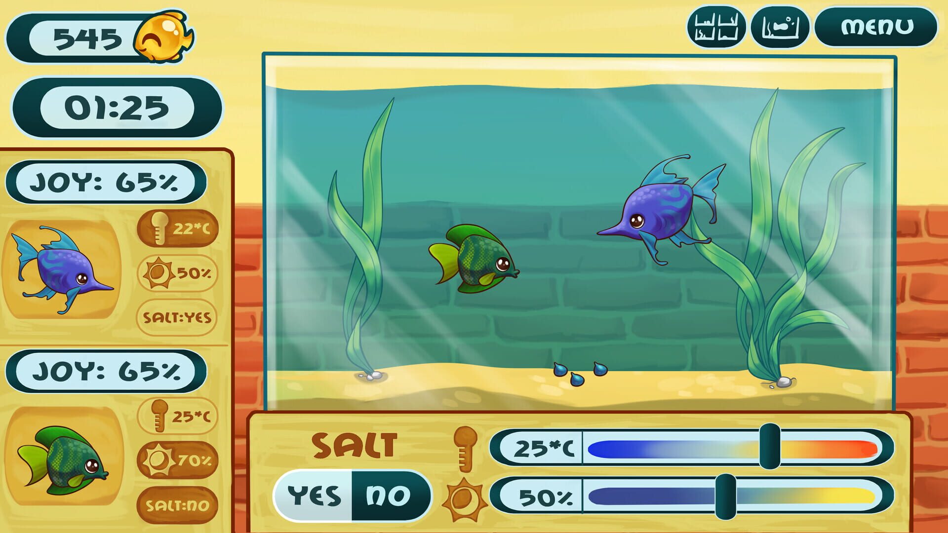 Screenshot for My Joyful Aquarium
